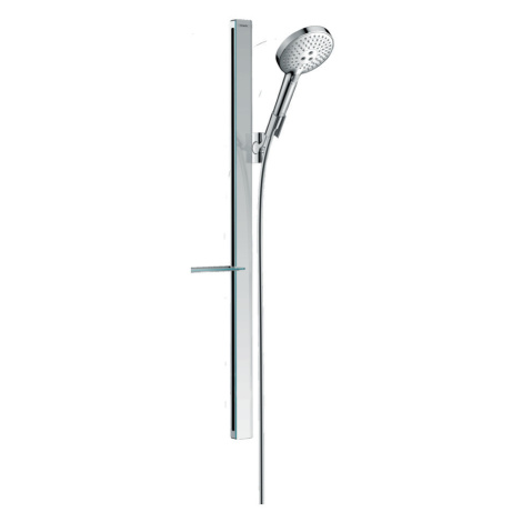 Hansgrohe Raindance Select S, sprchová sada 120 3jet so sprchovou tyčou 90 cm a miskou na mydlo,