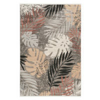 Esprit TKANÝ KOBEREC, 160/225 cm, sivá, červená, béžová