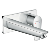 Hansgrohe Talis E, páková umývadlová batéria pod omietku, montáž na stenu, s výtokom 16,5 cm, ch