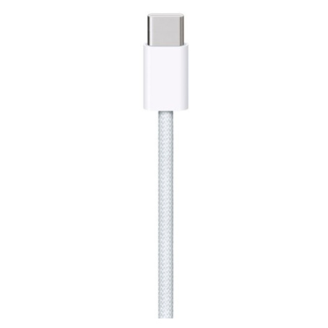 Kábel Apple Woven MQKJ32M/A, USB-C na USB-C 1m, biely (Blister)