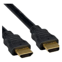 Kabel CABLEXPERT HDMI-HDMI            4,5m, 1.4, M/M stíněný, zlacené kontakty, černý