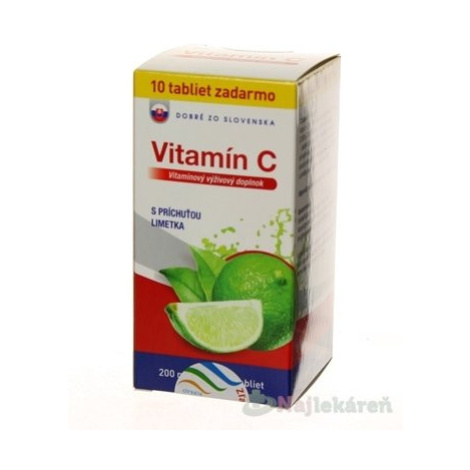 Dobré z SK Vitamín C 200 mg príchuť LIMETKA