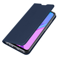 Diárové puzdro na Xiaomi Redmi 9 Dux Ducis Book Skin Pro modré