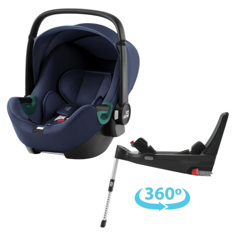 ROMER Baby-Safe 3 i-Size Flex Base 5Z Bundle 2024 Indigo Blue