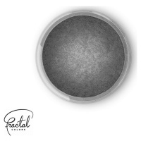 Dekorativní prachová perleťová barva Fractal - Dark Silver (2,5 g) - dortis