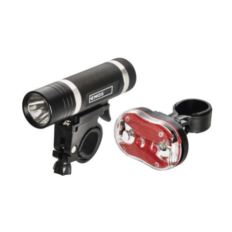 EMOS P3920 Svietidlo na bicykel SET 1+3x LED, na 3+2x AAA