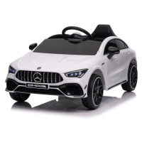 mamido  Elektrické autíčko Mercedes CLA 45s AMG 4x4 biele