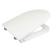 Samozatváracie WC sedátko slim, duroplast, biele, s odnímateľnými pánty CLICK CSS113S