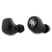 Guess True Wireless 4G PU Metal Logo BT5.3 Stereo Earphones Black