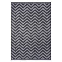 Kusový koberec Twin Supreme 105472 Palma Night Silver – na ven i na doma - 80x350 cm NORTHRUGS -