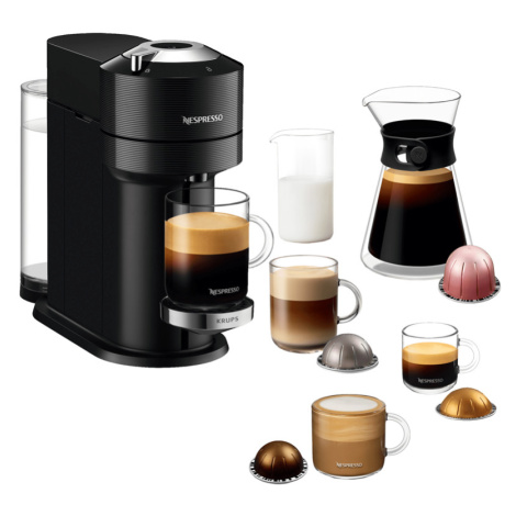 Kapsulový kávovar Krups Nespresso Vertuo Next Black XN910810