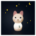 Svetloružové detské svietidlo ø 8,5 cm Cat – Moulin Roty
