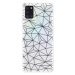 Odolné silikónové puzdro iSaprio - Abstract Triangles 03 - black - Samsung Galaxy A21s