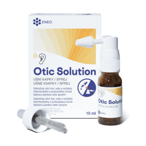 OTIC SOLUTION Ušné kvapky/sprej 10 ml