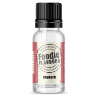 Prírodná koncentrovaná vôňa 15ml rebarbora - Foodie Flavours - Foodie Flavours