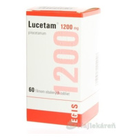 Lucetam 1200 mg na funkciu mozgových buniek, 60ks