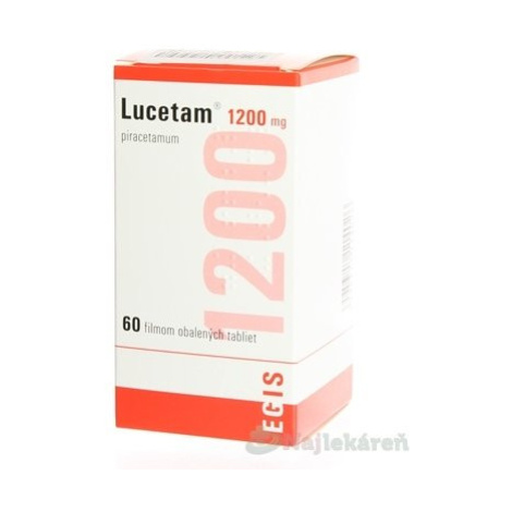 Lucetam 1200 mg na funkciu mozgových buniek, 60ks