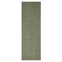 Běhoun Cloud 103931 Mossgreen - 80x250 cm Mint Rugs - Hanse Home koberce