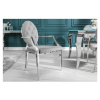 Estila Luxusná jedálenská stolička Modern Barock II s lakťovými opierkami