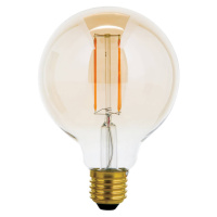 Globe LED E27 G95 6 W jantár 2 200 K stmievateľná