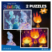 Puzzle Elemental Educa 2x48 dielikov od 4 rokov