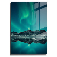 Sklenený obraz 50x70 cm Aurora - Wallity