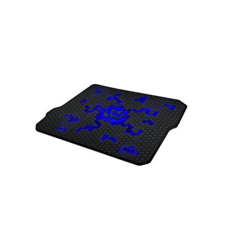 Herna podložka pod myš C-TECH ANTHEA CYBER BLUE, pro gaming, 320x270x4mm, obšité okraje