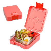 Klarstein schmatzfatz easy Snackbox, 4 priehradky, 18 x 15 x 5 cm (Š x V x H)