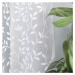 Biela žakarová záclona ZUZANNA 300x160 cm