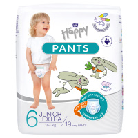 HAPPY Pants Junior Extra detské plienky 19 ks