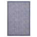 Tmavomodrý vlnený koberec 200x300 cm Linea – Agnella