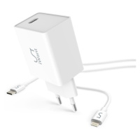 iWant USB-C PD sieťová nabíjačka 20W + USB-C to Lightning kábel