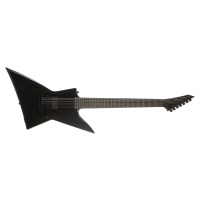 ESP LTD EX-7 Baritone Black Metal Black Satin