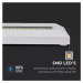 Schodiskové LED svietidlo obdĺžnikové 3W, 4000K, 110lm, biele VT-1162 (V-TAC)