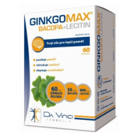 DA VINCI Ginkgomax + bacopa + lecitin 60 kapsúl