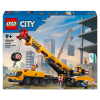 LEGO® City 60409 Žltý pojazdný stavebný žeriav