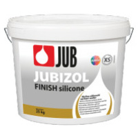 JUBIZOL Silicone finish XS - silikónová hladená dekoratívna omietka 25 kg zr. 1,5mm - biely