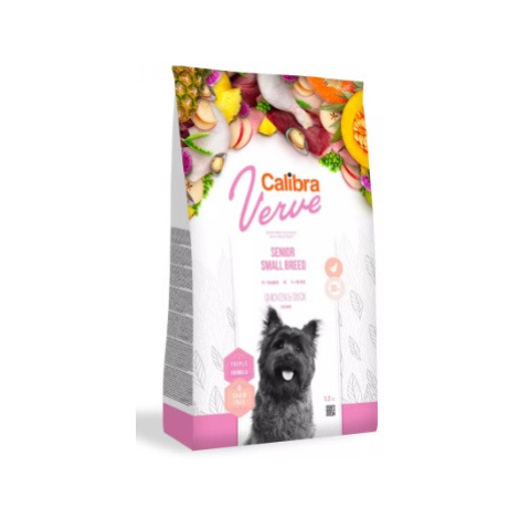 Calibra Verve Dog Senior Small Chicken/Duck Grain-free - 1,2kg