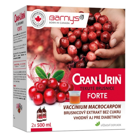 BARNY'S Cran-Urin Forte 2 x 500 ml