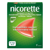 NICORETTE Invisipatch 10 mg/16 h transdermálna náplasť 7 ks
