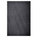 Kusový koberec Quick step antracit - 160x240 cm Vopi koberce