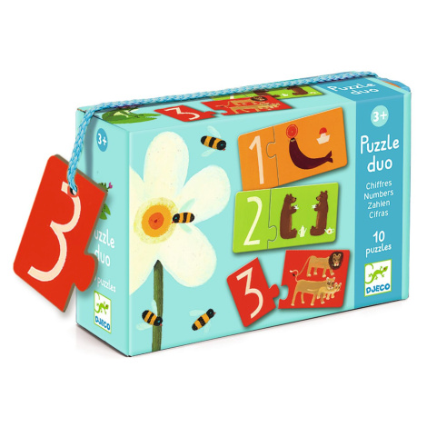 Puzzle Duo – Čísla DJECO