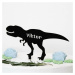 Zvieratko na detskú tortu s menom - Tyrannosaurus rex