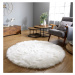 Kusový koberec Faux Fur Sheepskin Ivory kruh - 120x120 (průměr) kruh cm Flair Rugs koberce