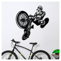 Drevený obraz na stenu - Street cyklista
