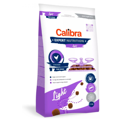 CALIBRA Expert Nutrition Light Granuly pre psov, Hmotnosť balenia (g): 12 kg