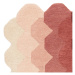 Ružový vlnený koberec 160x230 cm Hive – Asiatic Carpets