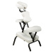 MOVIT 37136 Masážna stolička skladacia biela 8,5 kg