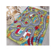 DY Farebný koberec do detskej izby na hranie Ulica Rozmer: 160x220 cm
