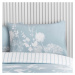 Biele/modré obliečky na jednolôžko 135x200 cm Meadowsweet Floral – Catherine Lansfield
